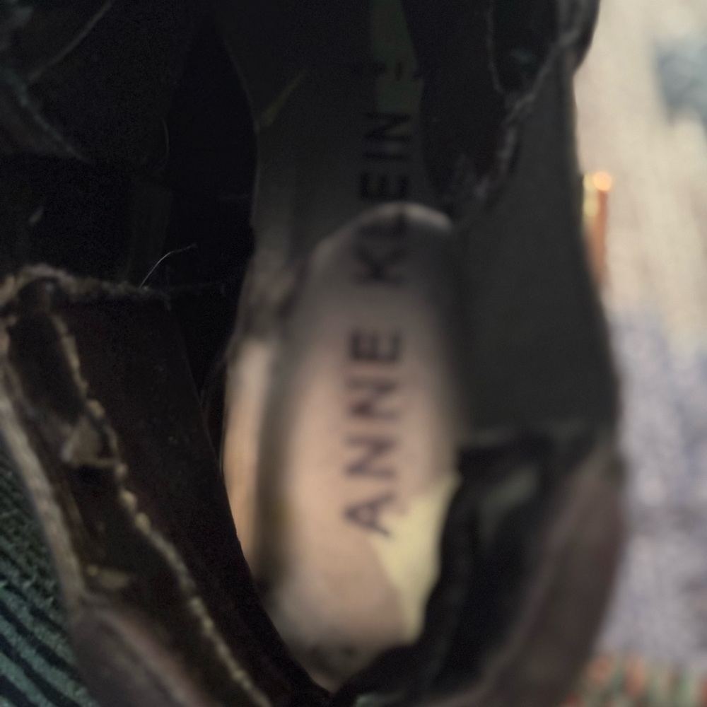 Make Me An Offer 😊 - Cute Anne Klein Booties with Buckle Details (Black) - Picture 10 of 11
